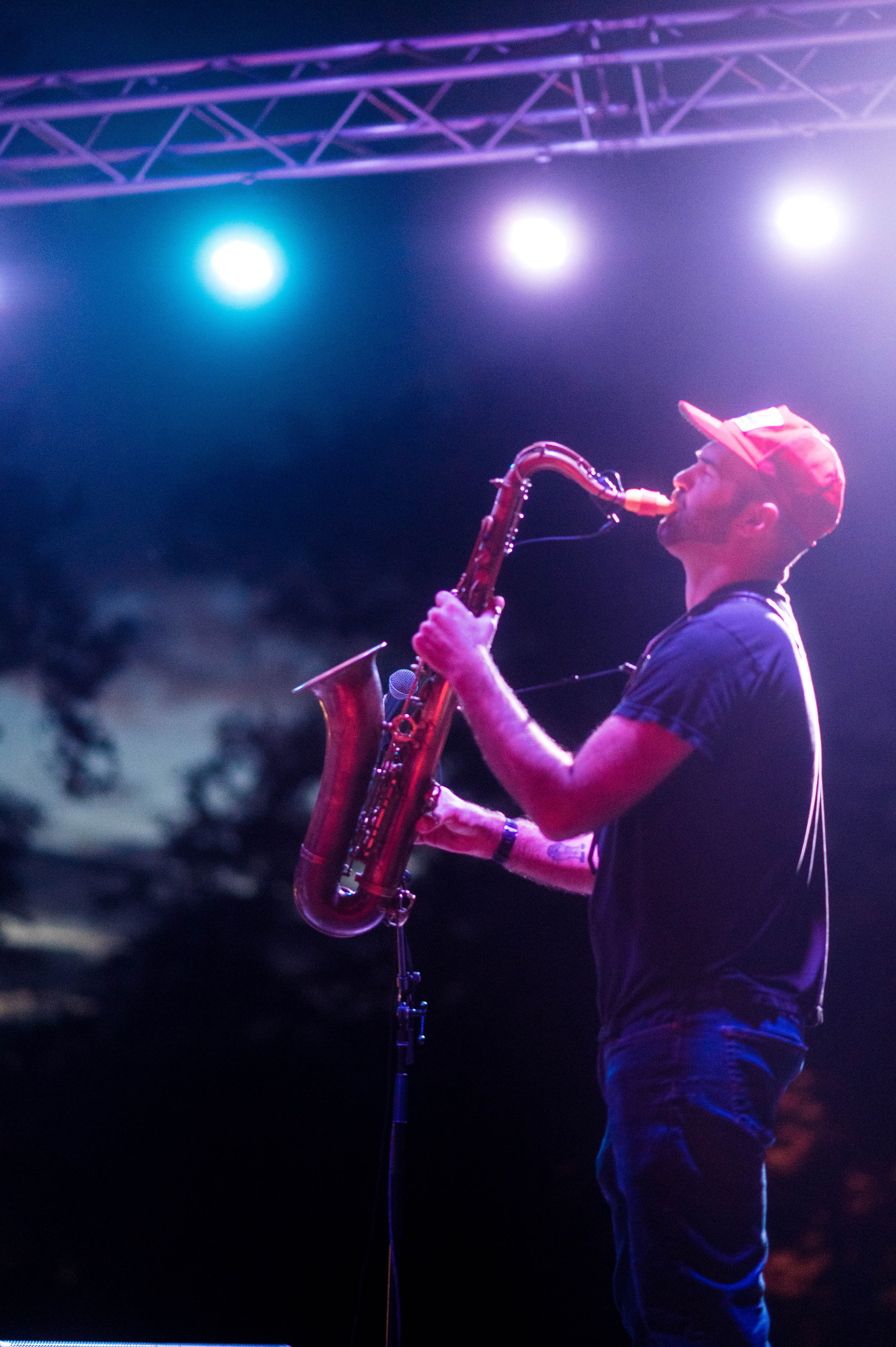 Saxophone performance